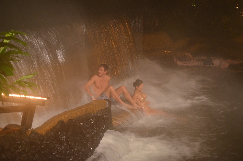 DSC_3208.JPG - Tabacon hot springs at night